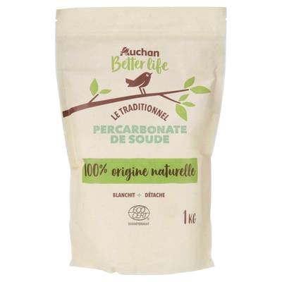 Auchan Better Life Percarbonate de soude, 1kg