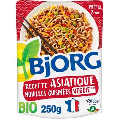 Bjorg Veggie Nouilles Asiatiques Veggie Bio, 250g