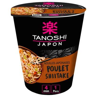 3229820794709 - Tanoshi - Japon - Nouilles Japonaise Poulet Shitake en cup