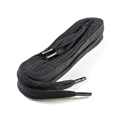 De Clermont Lacets plat noir, 150 cm 2 pièces