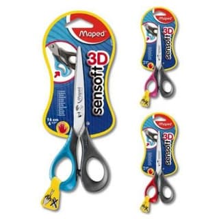 Maped Ciseaux sensoft 16 cm gaucher, 1 paire