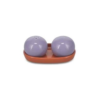Collection Duo Poivrier et salière 3 pièces violet/orange Duo, 1 pièce