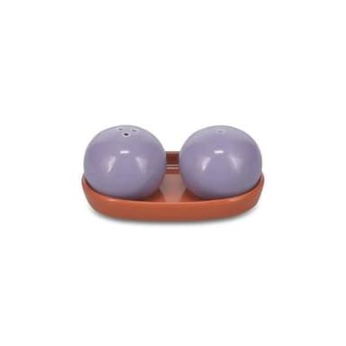 Collection Duo Poivrier et salière 3 pièces violet/orange Duo, 1 pièce