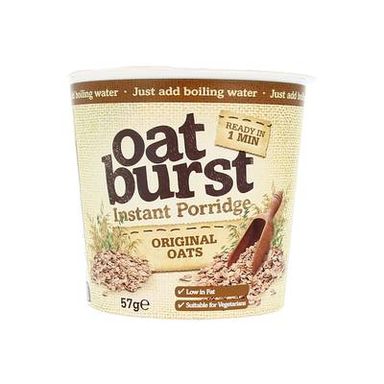Oat Burst Porridge Instantané à base de Flocons d'Avoine, 57g
