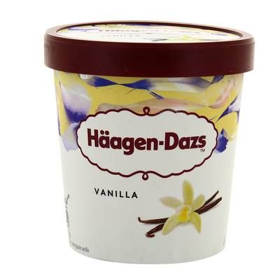 Häagen-Dazs Crème glacée vanilla, 400g