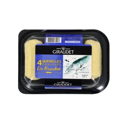 Giraudet Quenelle de Brochet, 4x80g