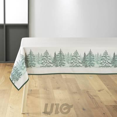 3574387231410 - Douceur D Interieur - Nappe rectangle polyster imprime christmas