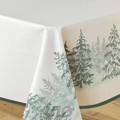 3574387231410 - Douceur D Interieur - Nappe rectangle polyster imprime christmas