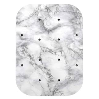 Arvix Tapis d'évier avec ventouses en mousse de vinyle imprimé, 25 x 35 cm