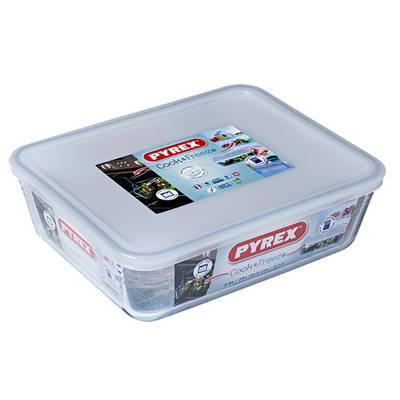 3137610000711 - Pyrex Cook & Freeze - Plat en verre avec couvercle - spécial congélation
