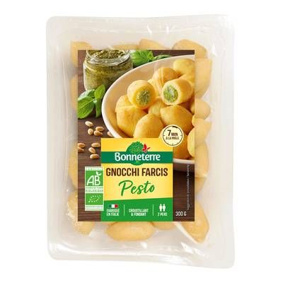 Bonneterre Gnocchi pesto bio, 300g