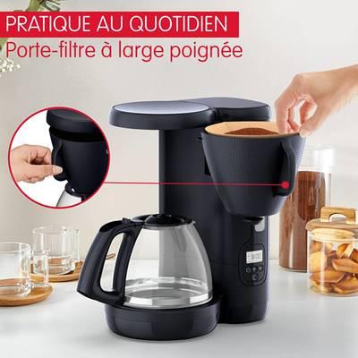 3045387290412 - Moulinex - Cafetière filtre programmable morning Bleu Nuit