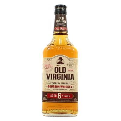 Old Virginia Bourbon whiskey 40°, 70cl