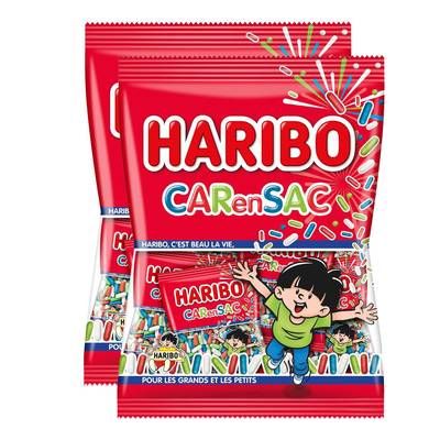 Haribo Car en Sac, Lot de 2x250g