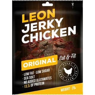 Leon Poulet séché Chicken Jerky en sachet, 25g