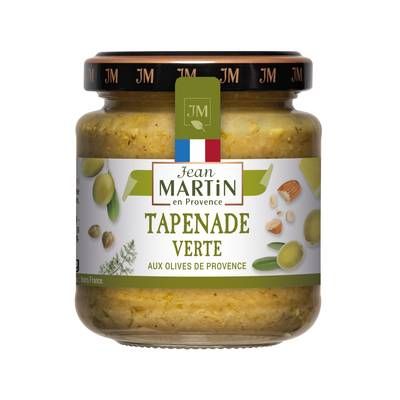 Jean Martin de Provence Tapenade aux olives vertes de Provence, 110g