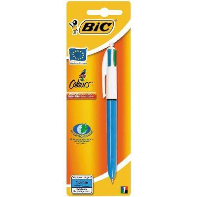 3086121601613 - Bic - Stylo bille 4 couleurs rétractable Original