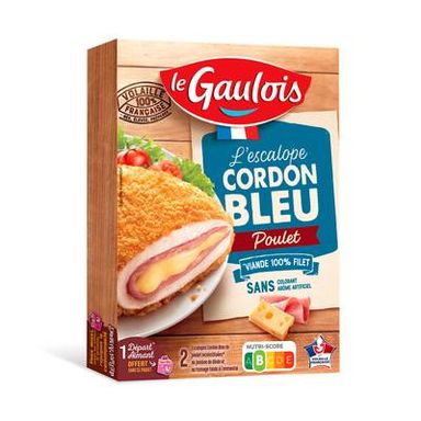Le Gaulois Cordon Bleu de Poulet, 2x100g