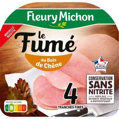 3302740058813 - Fleury Michon - Jambon Fumé Conservation Sans Nitrite