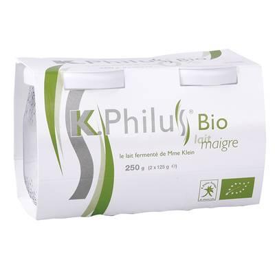 3333264050014 - K-Philus Bio - Yaourt bio probiotique 0%