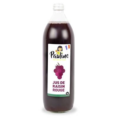Pauline Jus de Raisin rouge, 1L
