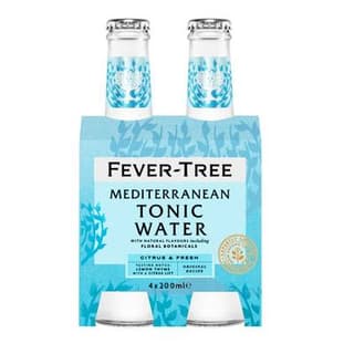 Fever Tree Tonic water aromatisée au citron, 4x20cl