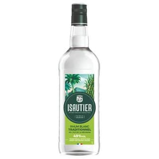 Isautier Rhum blanc réunionnais 49°, 1L