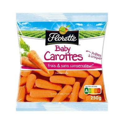 Florette Baby Carottes, 250g