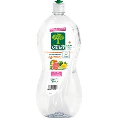 L'arbre Vert Liquide Vaisselle Hypoallergénique Agrumes Ecolabel, 1,4L
