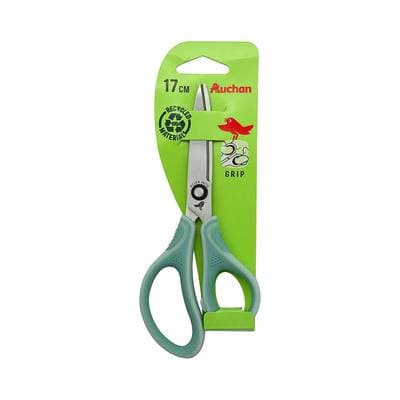Auchan Ciseaux droitier, Dimension 17 cm