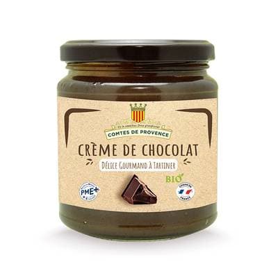 Comtes de Provence Crème de chocolat Bio, 330g