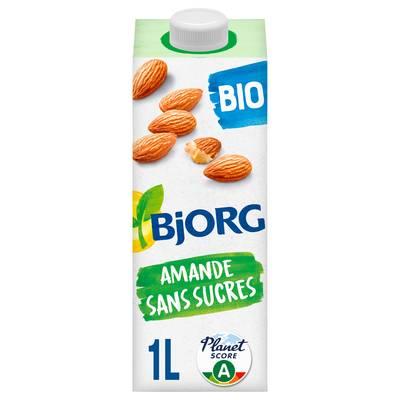 3229820787015 - Bjorg - Lait d'Amande Sans Sucres Ajoutés Boisson Végétale Bio