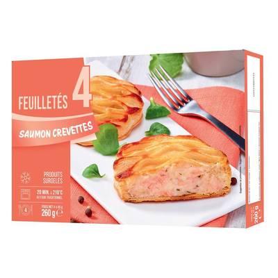 3325710007215 - Gineys - Feuilletés Saumon Crevettes