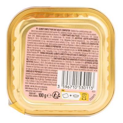 3596710542116 - Auchan - Barquette Terrine riche en saumon pour chat
