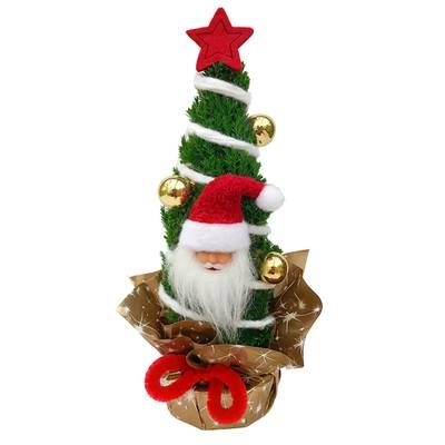 Sapin décoré Père Noël, 1 sapin