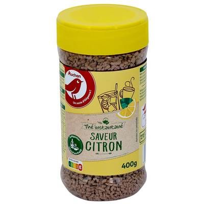 Auchan Thé instantané au citron en vrac, 400g