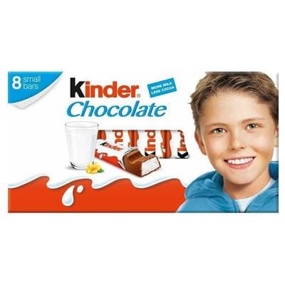 Kinder Barres chocolat, 100g