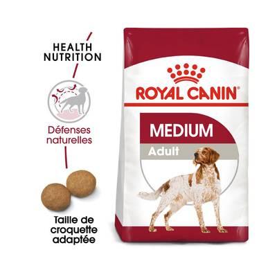 3182551055849 - Royal Canin - Croquettes Défenses Naturelles pour Chien Moyen Adulte