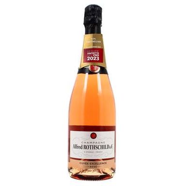 Alfred Rothschild Champagne brut rosé, 75cl