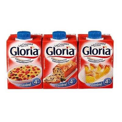 3033710068517 - Gloria - Lait concentré 1/2 brique 4% MG