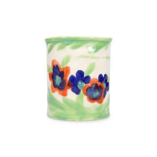 Collection Fleur Porte-ustensile de cuisine, 14,5 x H 16,5 cm