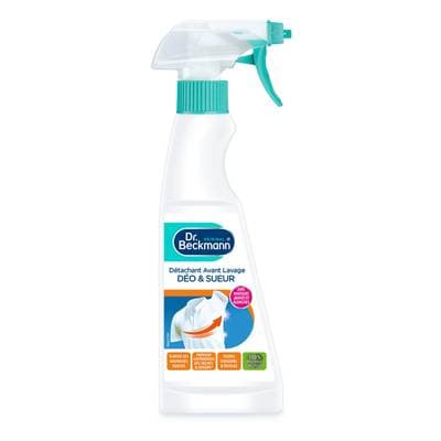 Dr Beckmann Détachant avant lavage Déodorant et Sueur, 250ml