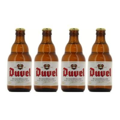 Duvel Bière blonde 8.5°, Lot de 4x33cl