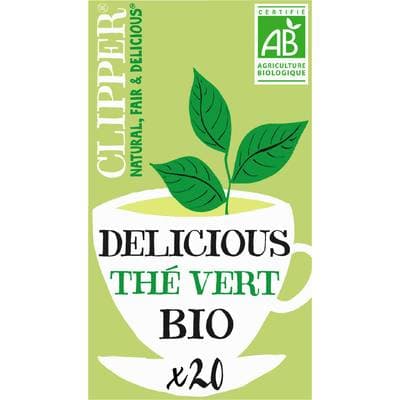 Clipper Thé vert bio, 20 sachets