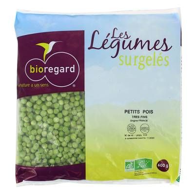 Bioregard Petits pois très fins bio, 600g