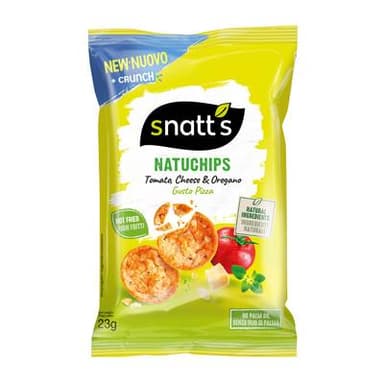 Snatt's Natuchips pop Tomate, Fromage Origan, 23g