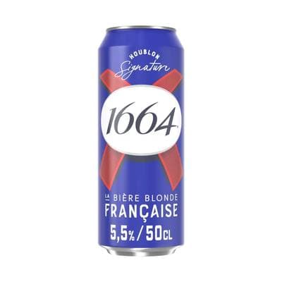 1664 Bière blonde 5.5°, 50cl