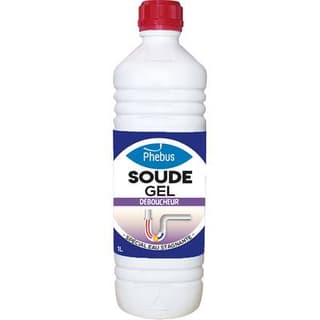 Phébus Soude déboucherur en gel, 1L