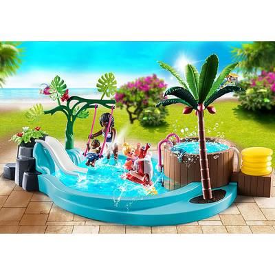 4008789706119 - PLAYMOBIL® Family Fun - Pataugeoire avec bain à bulles