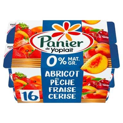 3329770086319 - Panier de Yoplait - Yaourts Fruits Panachés 0%mg